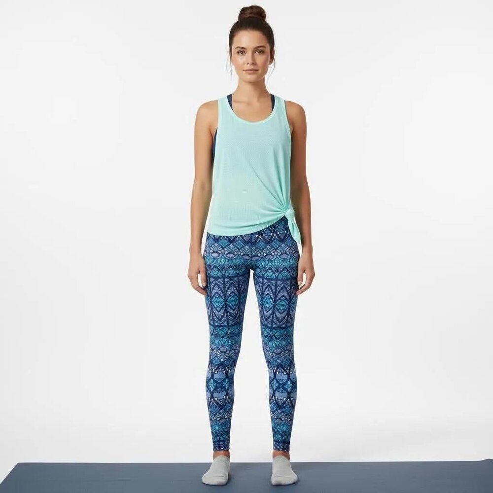 Mossimo Supply Co.‎ Women’s Printed Workout Yoga Legging Pants Size L/G